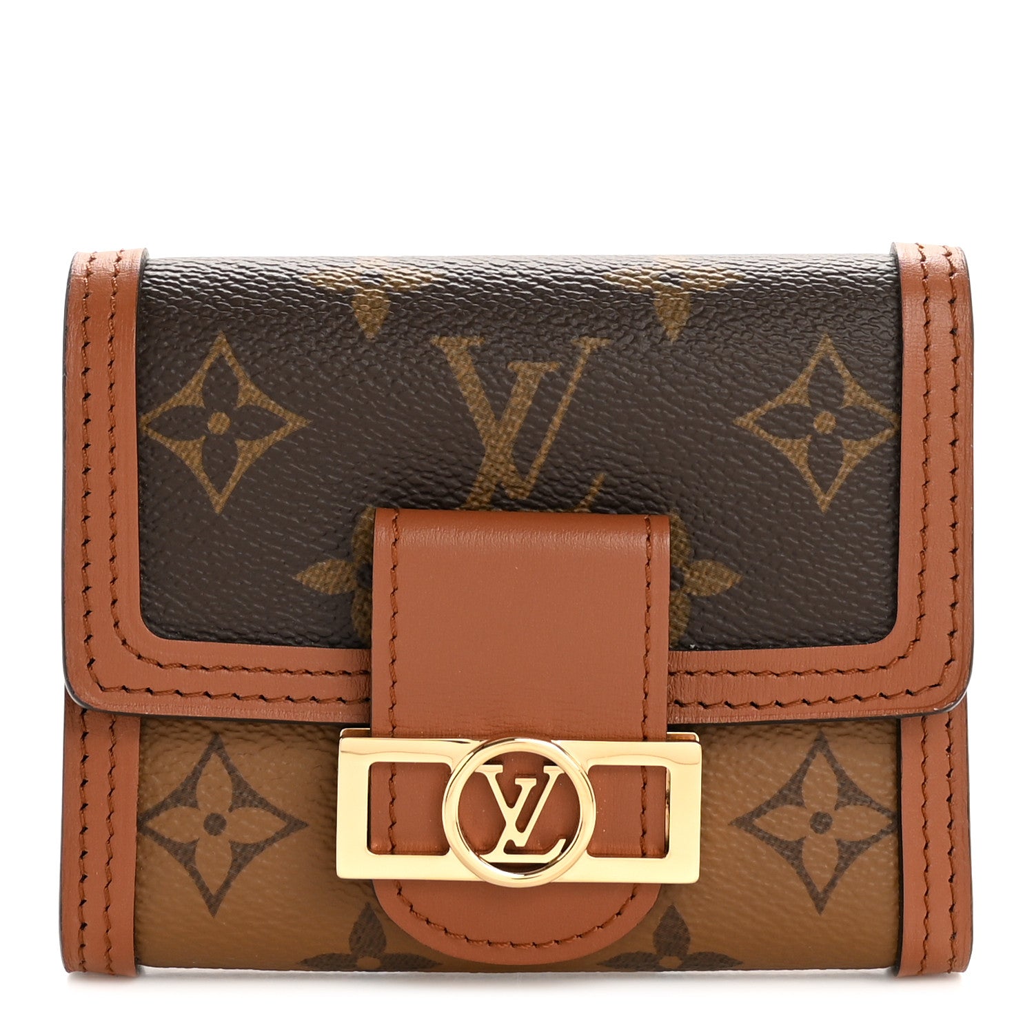 Louis Vuitton Reverse Monogram Dauphine Wallet 1 of 7