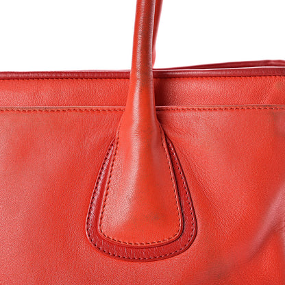 Chanel Lambskin Executive Cerf Shopper Tote Red 17 of 21