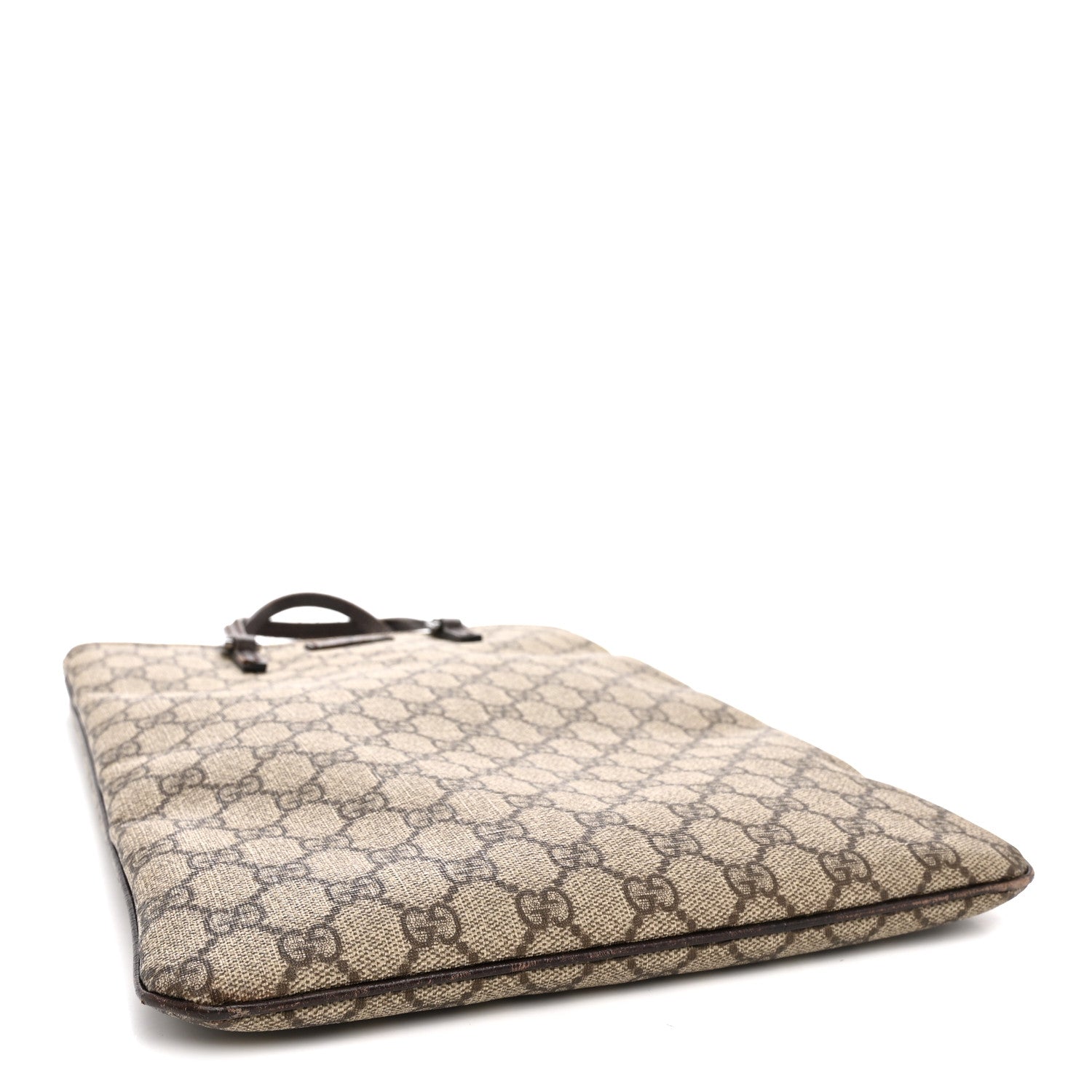Gucci GG Plus Monogram Flat Vertical Tote Dark Brown 3 of 11