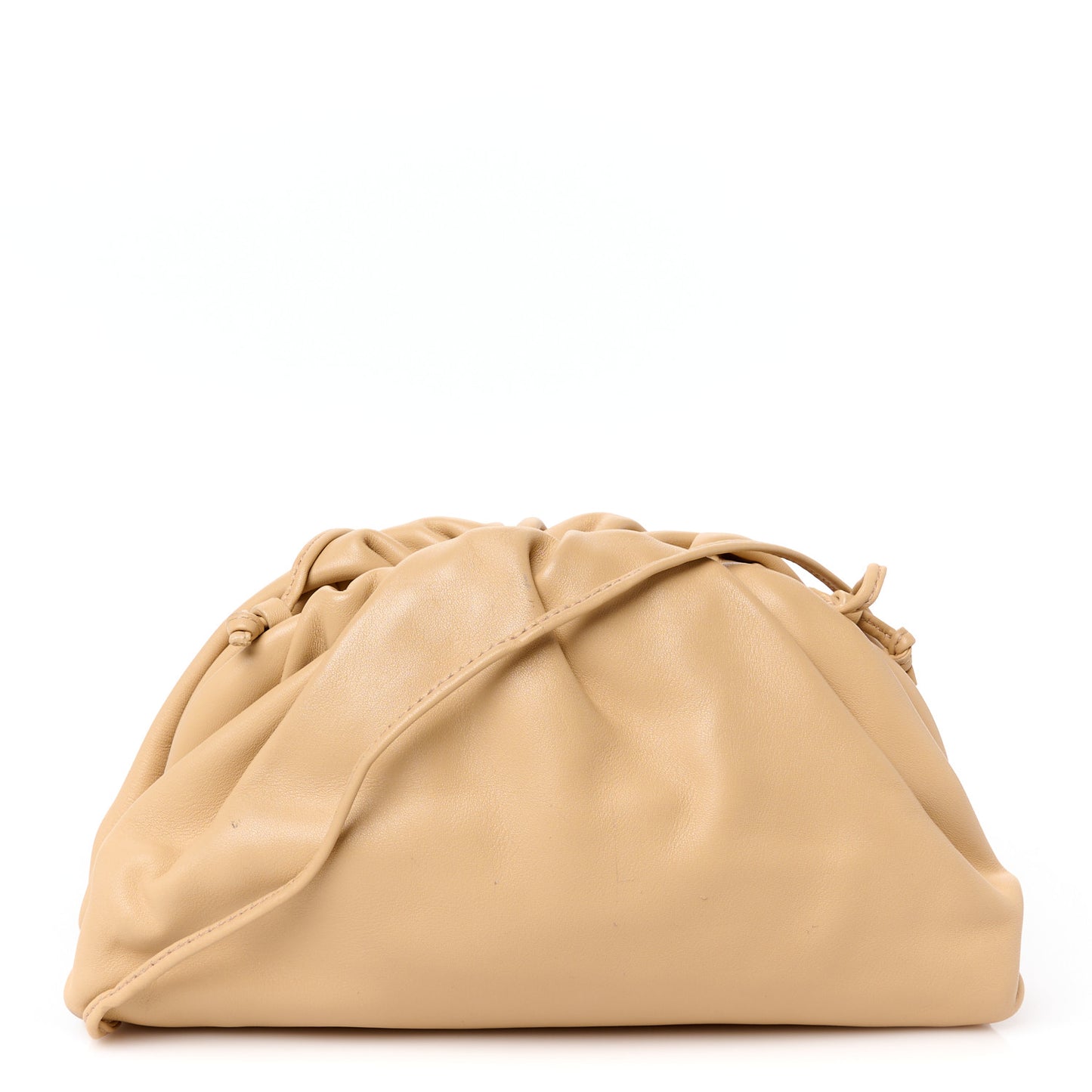 Butter Calfskin The Mini Pouch Almond