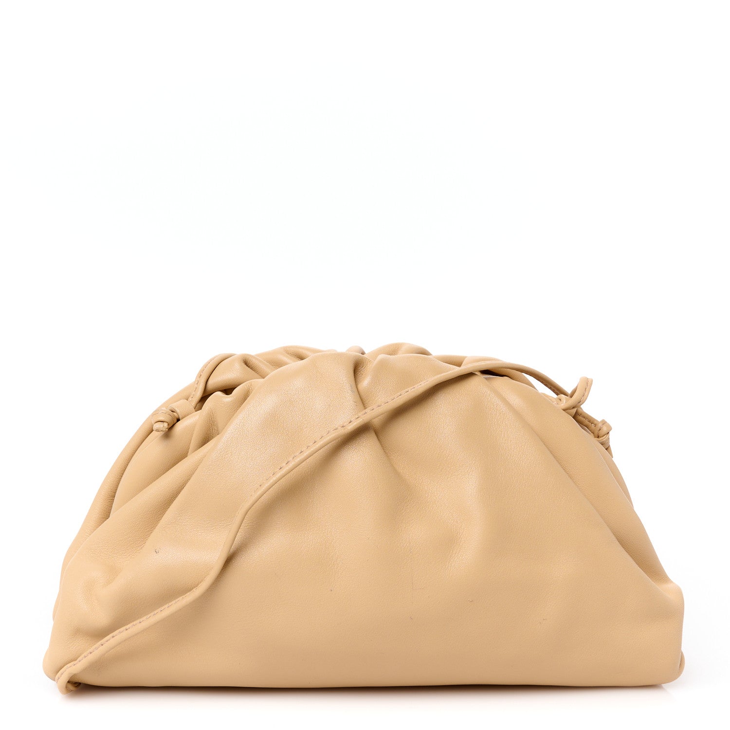 Bottega Veneta Butter Calfskin The Mini Pouch Almond 1 of 10