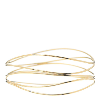 Tiffany 18K Yellow Gold Elsa Peretti Wave Five-Row Bracelet 1 of 5