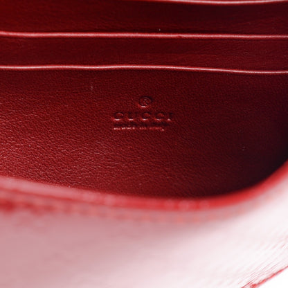 Gucci Patent Microguccissima Mini Nice Wallet Rose Bed 6 of 7