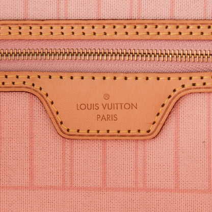 Louis Vuitton Damier Azur Neo Neverfull GM Rose Ballerine 8 of 11