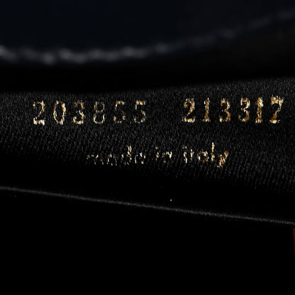 Saint Laurent Textured Patent Monogram Large Belle De Jour Clutch Black 7 of 7