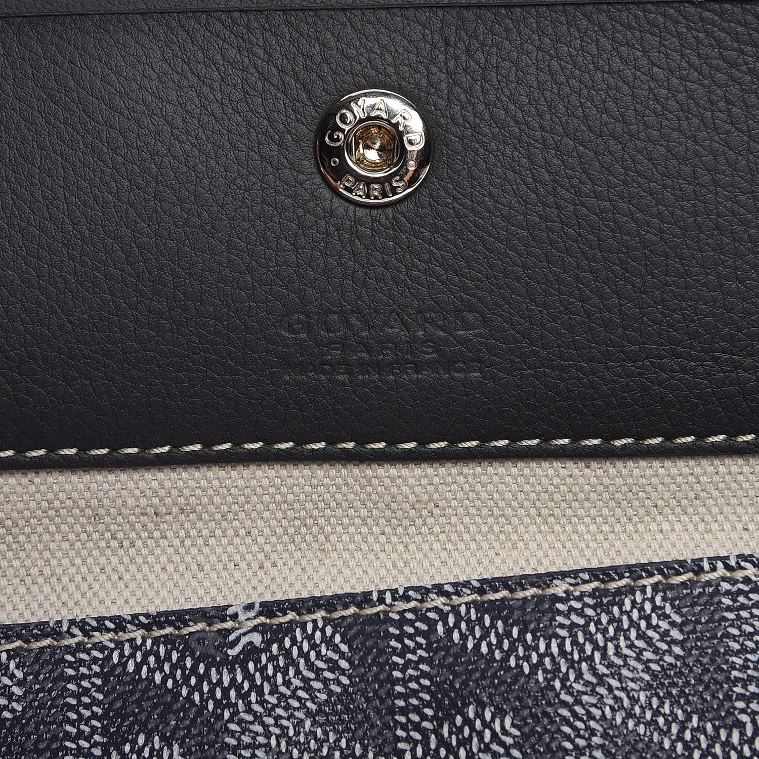 Goyard Goyardine Pouch Grey 6 of 6