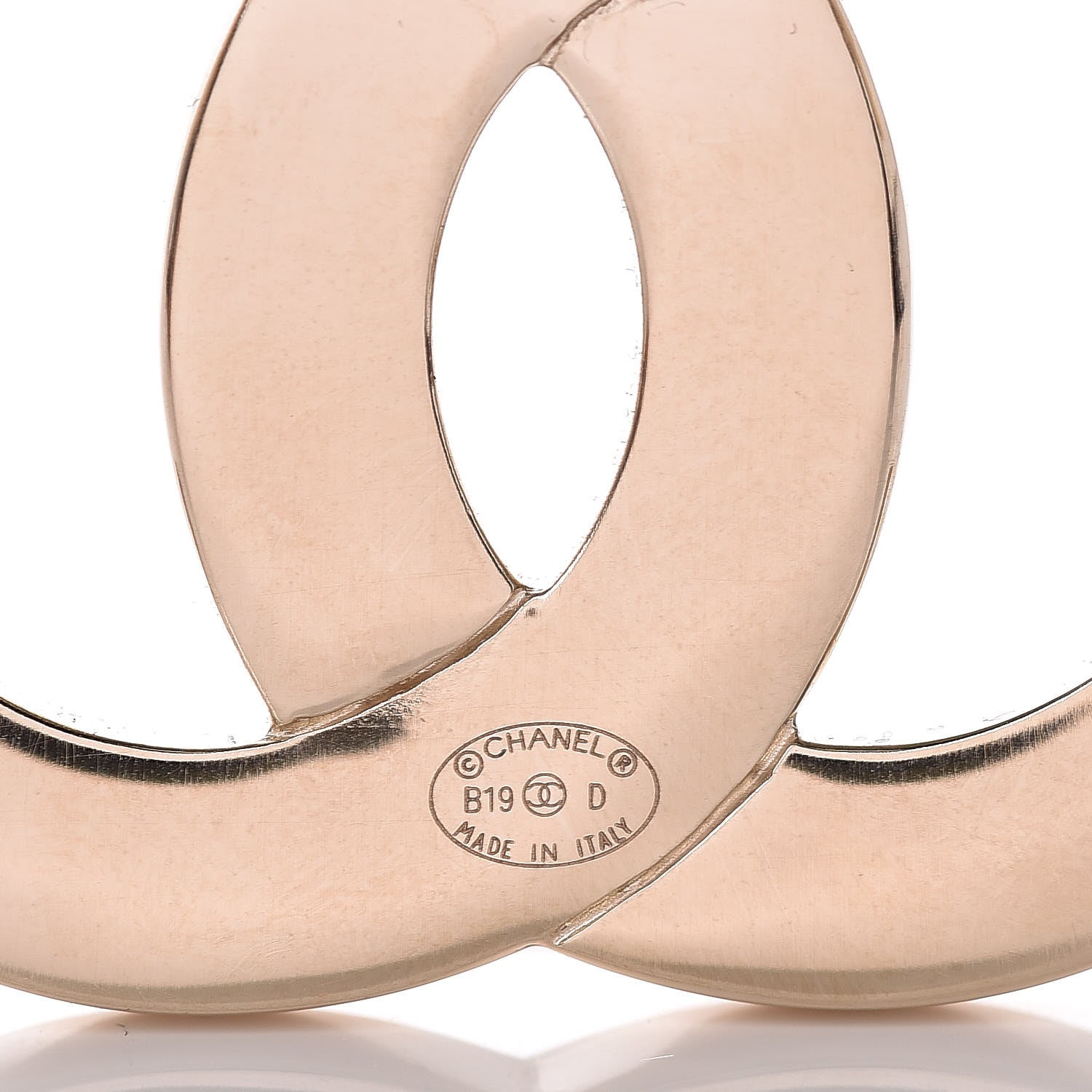 Chanel Crystal CC Pharrell Brooch Gold 4 of 5