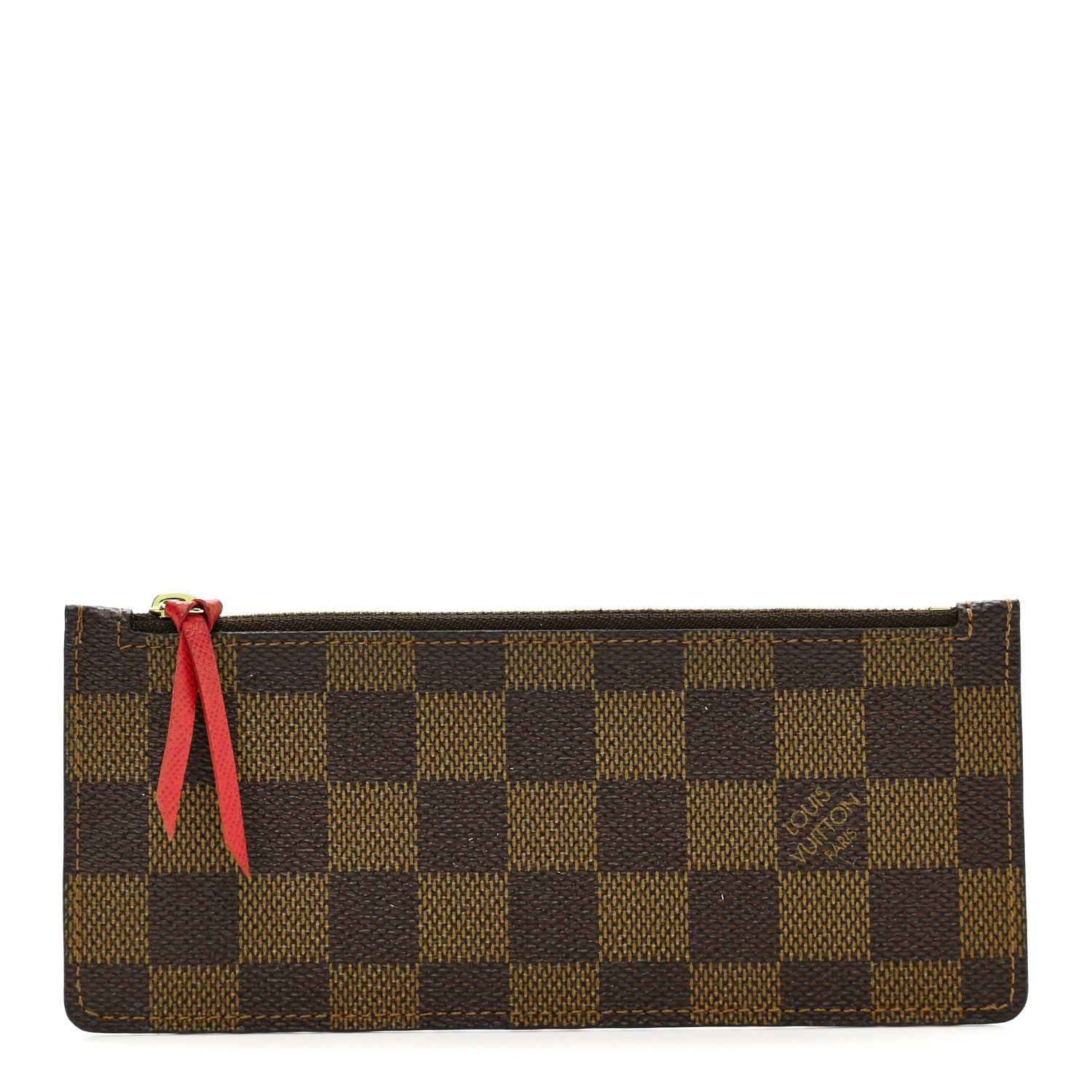 Louis Vuitton Damier Ebene Josephine Wallet Zippered Insert 1 of 6
