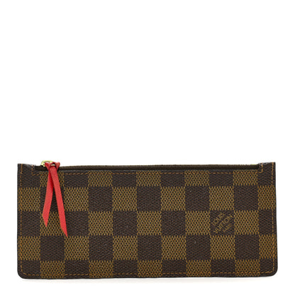 Louis Vuitton Damier Ebene Josephine Wallet Zippered Insert 1 of 6