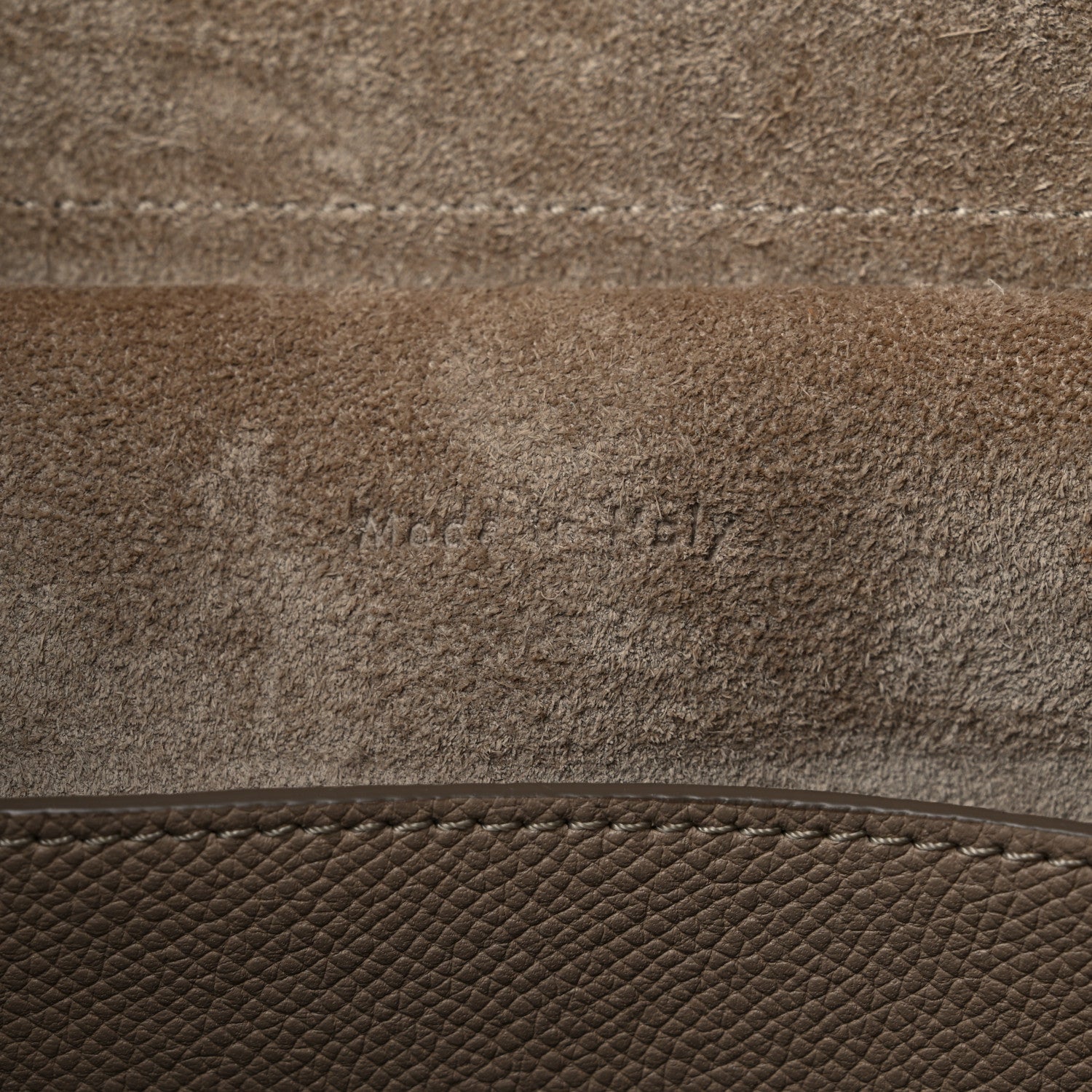 Celine Grained Calfskin Mini Belt Bag Light Taupe 8 of 16