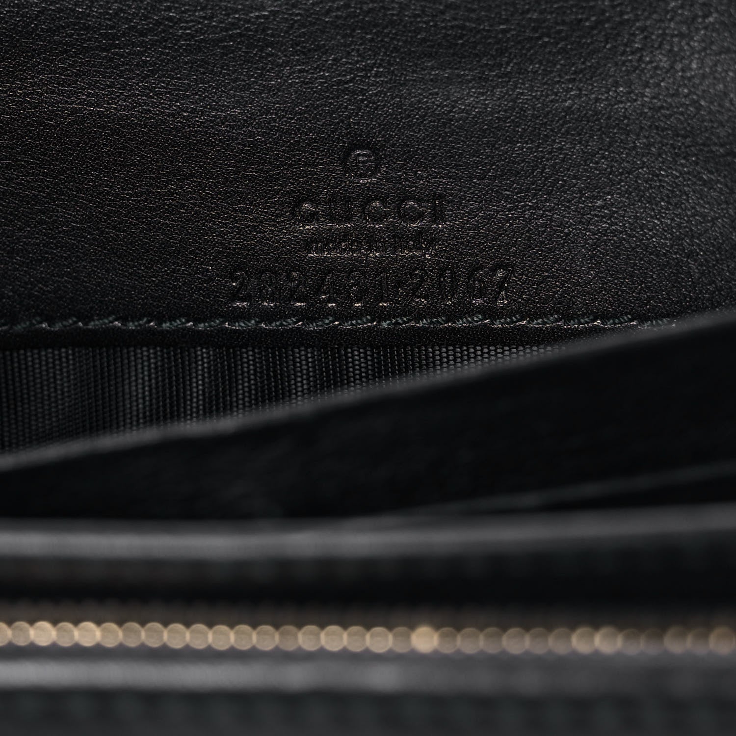 Gucci Guccissima Sukey Continental Wallet Continental Wallet Black 6 of 12