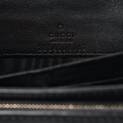 Gucci Guccissima Sukey Continental Wallet Continental Wallet Black 6 of 12