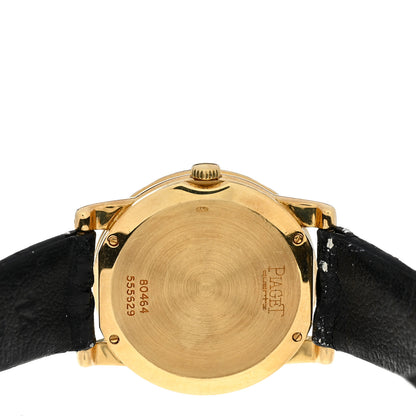 Piaget 18K Yellow Gold Alligator Diamond 25mm Dancer Quartz Watch 4 of 6