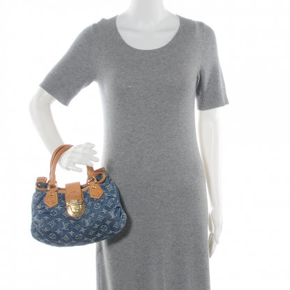 Louis Vuitton Denim Pleaty Blue 2 of 7