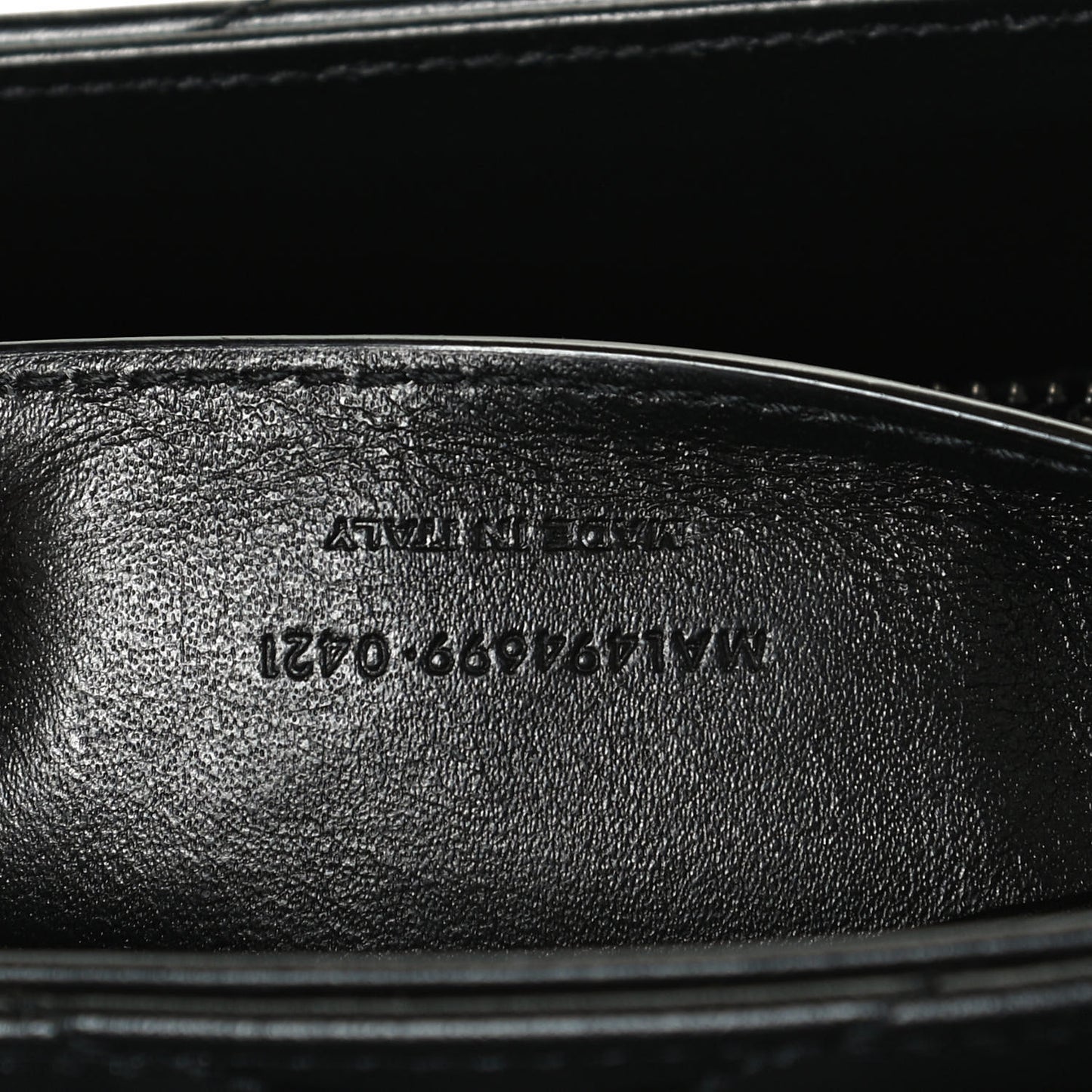 Calfskin Y Quilted Monogram Small Loulou Chain Satchel Black