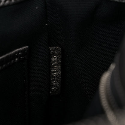 Burberry Shimmer Check Pilgrim Satchel Pewter 5 of 11