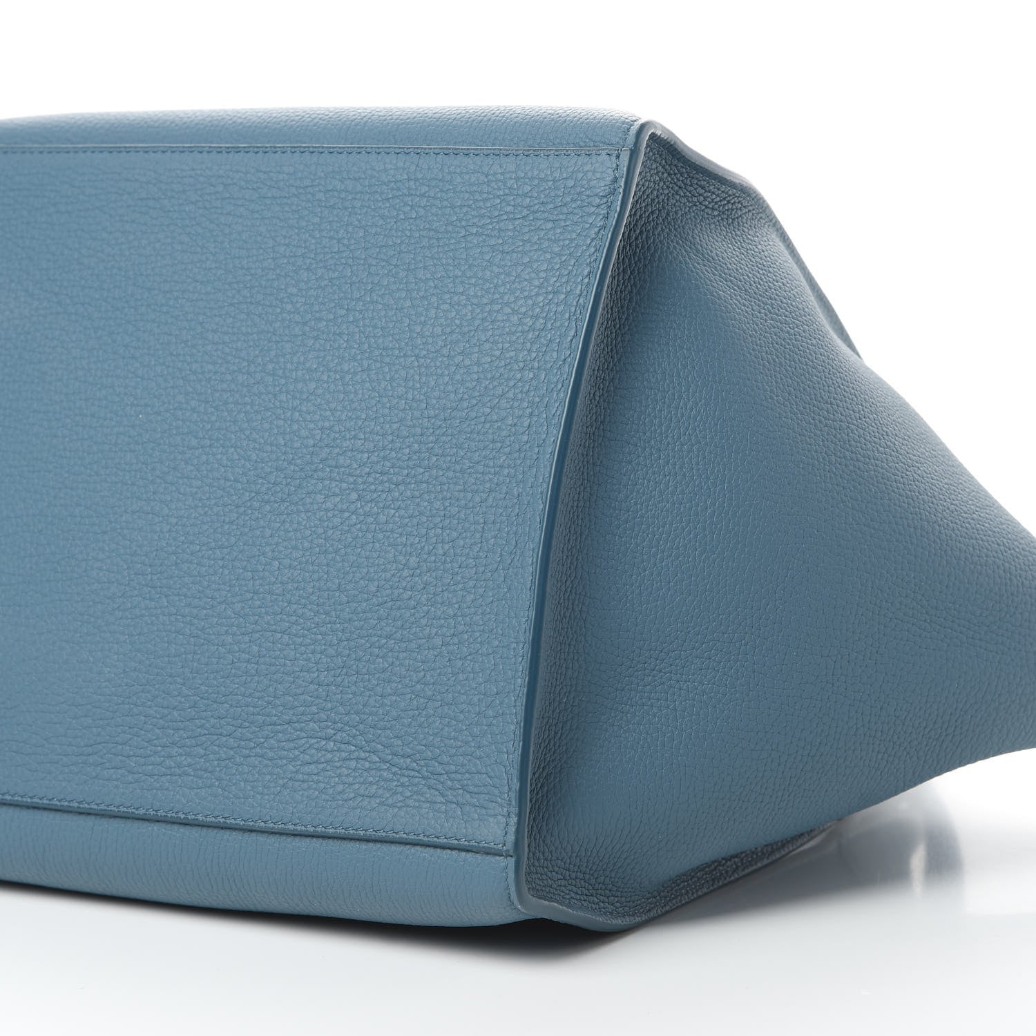 Celine Supple Grained Calfskin Small Long Strap Big Bag Slate Blue 11 of 12