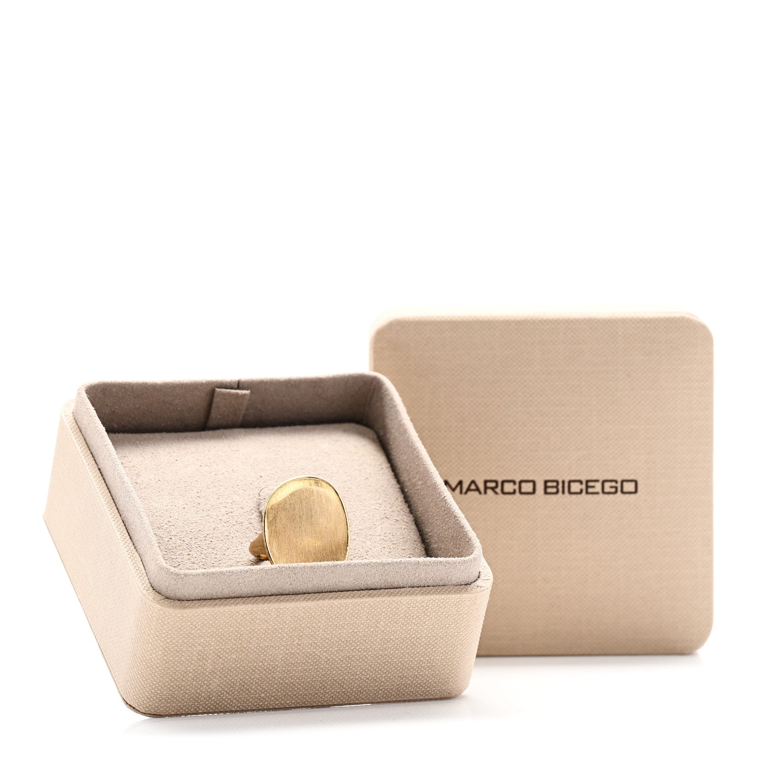 Marco Bicego 18K Yellow Gold Lunaria Ring 54 7 5 of 5