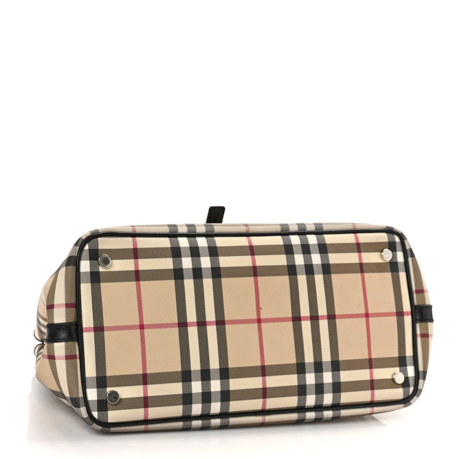 Burberry House Check Buckle Tote Black 4 of 9
