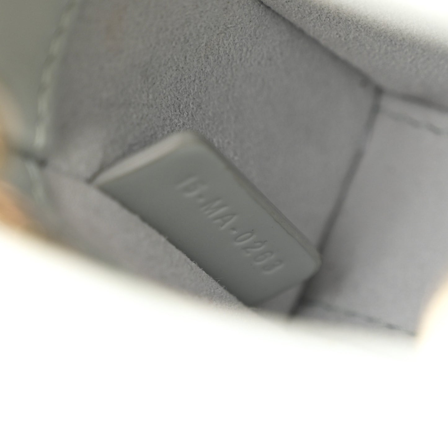 Patent Cannage Micro Lady Dior Light Blue