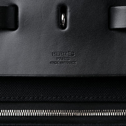Hermes Toile Vache Hunter Herbag Zip 50 MM Black 6 of 11