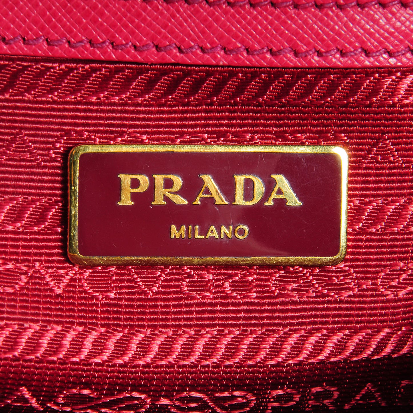 Saffiano Lux Mini Double Zip Tote Peonia