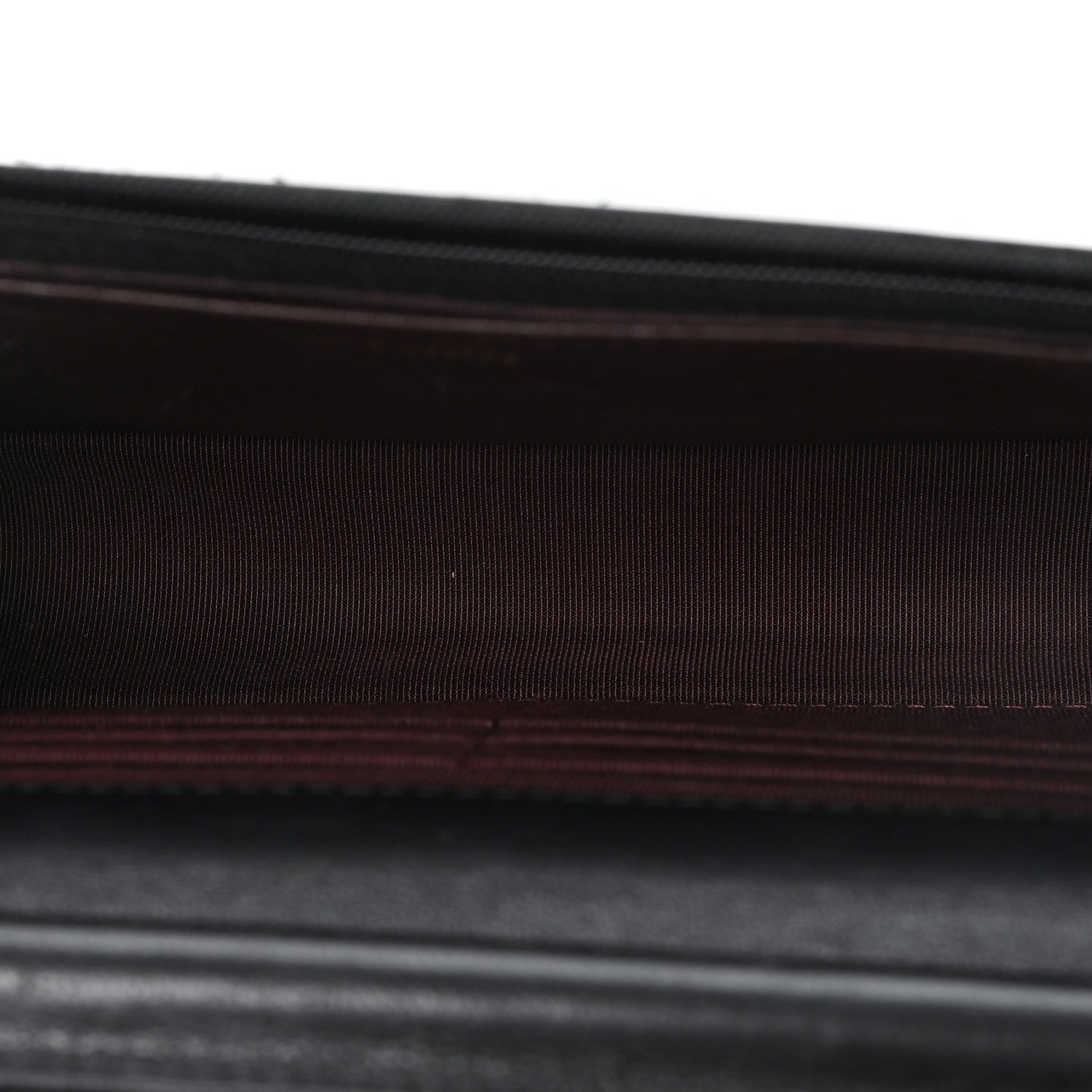 Chanel Lambskin Quilted Wallet On Chain WOC Black Black 5 of 12