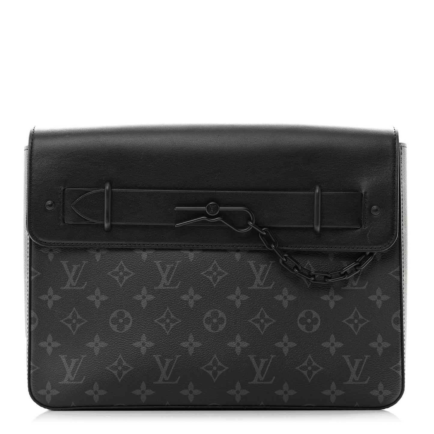 LOUIS VUITTON Monogram Eclipse Pochette Steamer