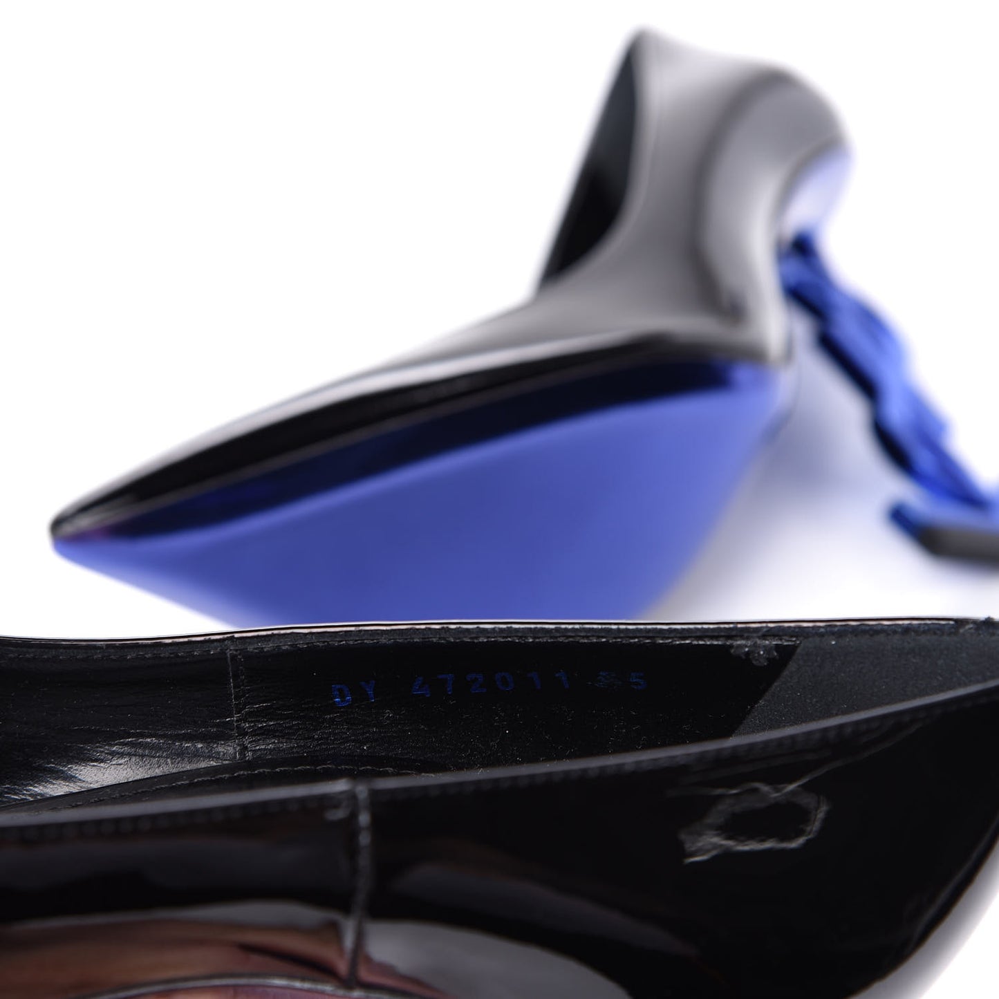Patent Opyum 110 Pumps 35 Black Blue