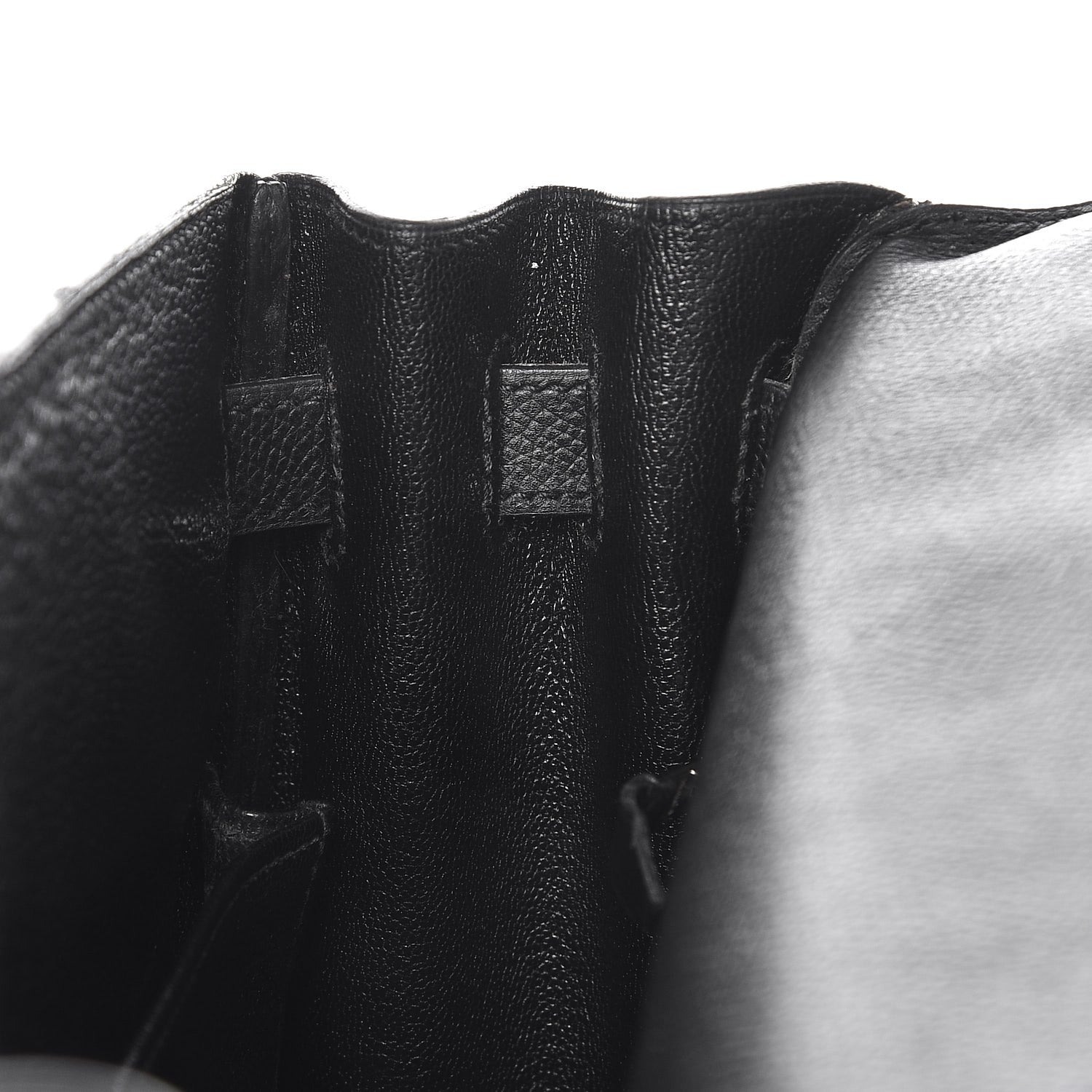 Hermes Epsom Kelly Retourne 32 Black 16 of 36