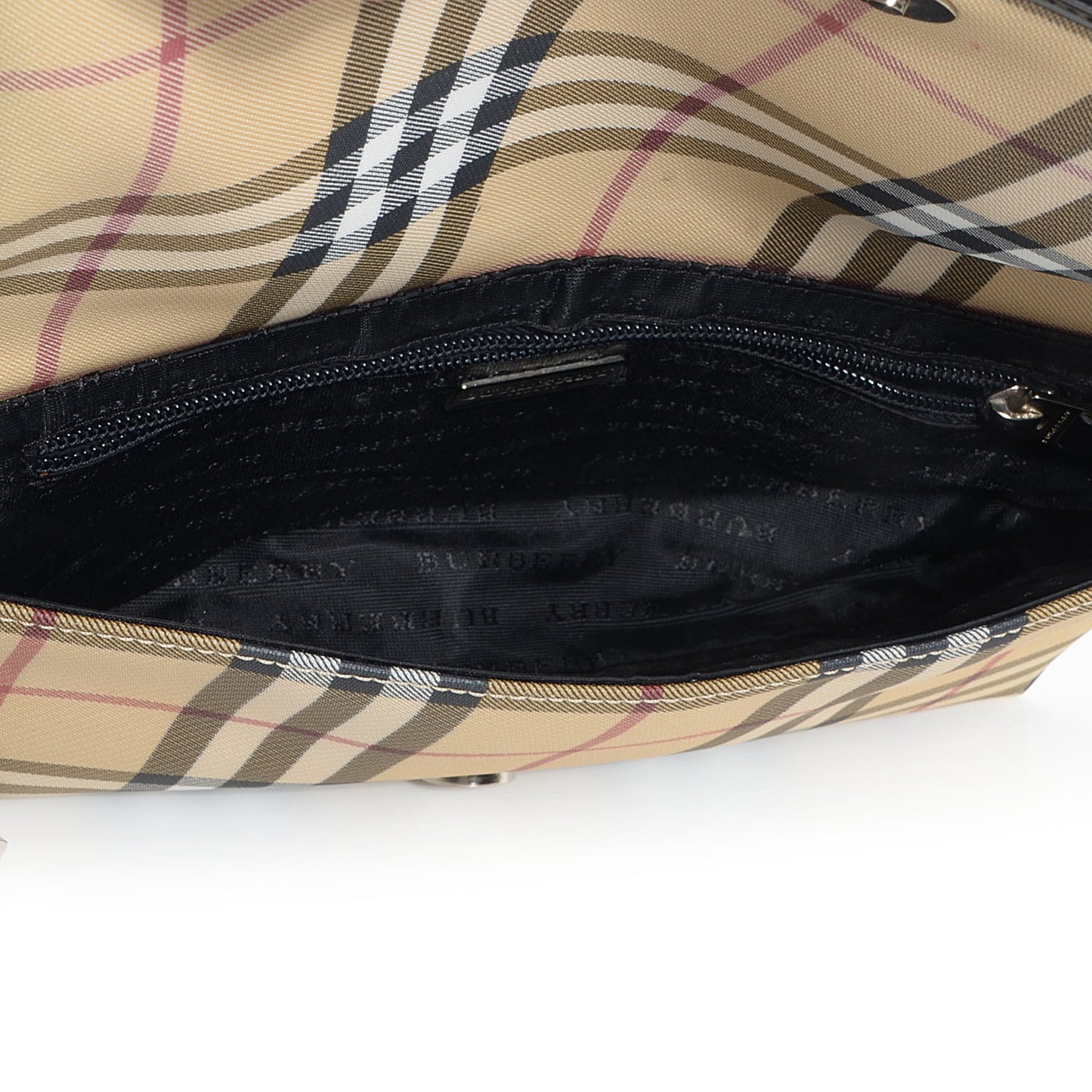 House Check Flap Bag
