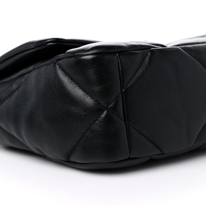 Chanel Lambskin Quilted Medium Chanel 19 Flap Black 8 of 10