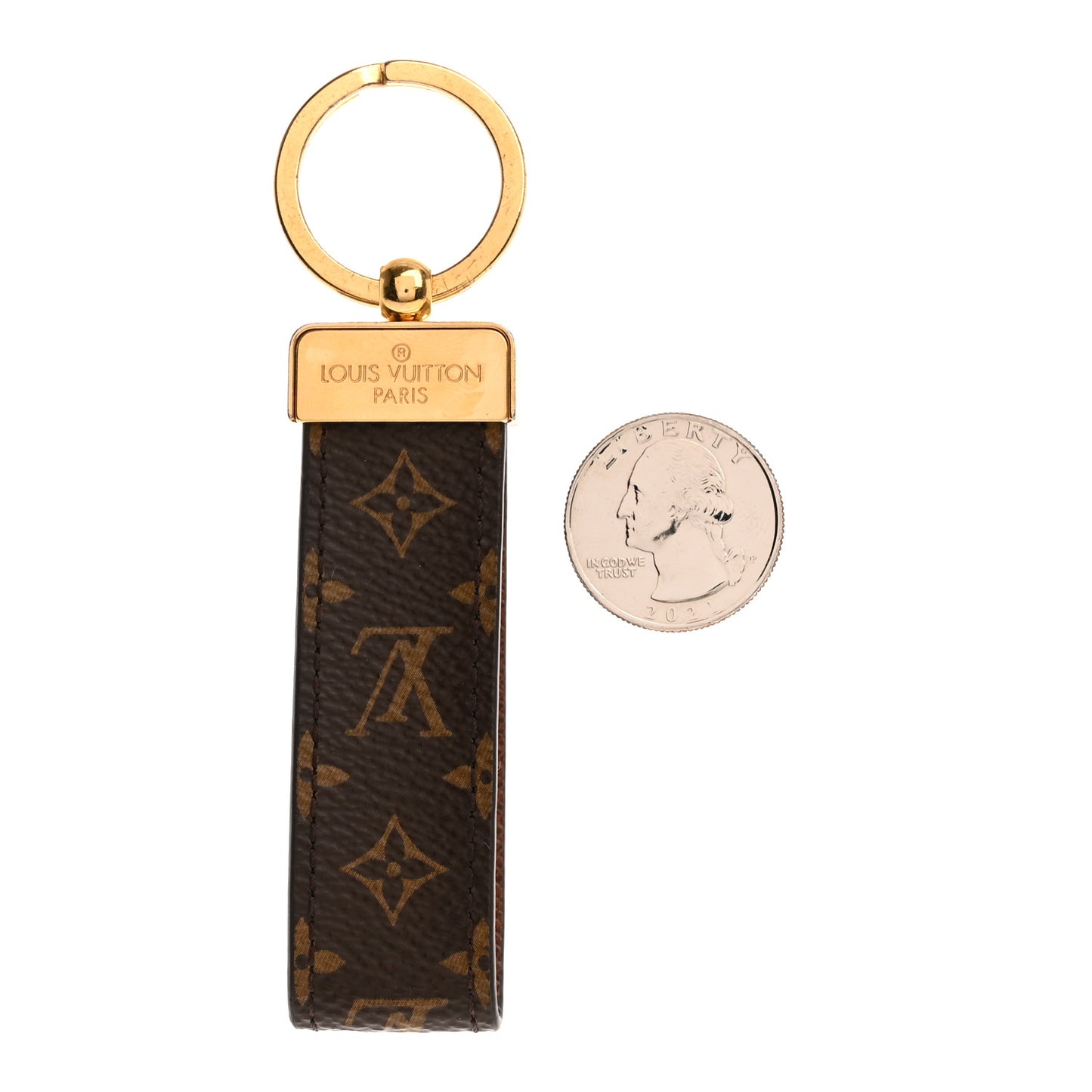Monogram Dragonne Key Holder