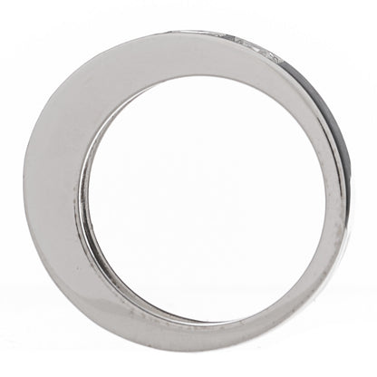 Cartier 18K White Gold Diamond Tectonic Band Ring 53 6.5 6 of 6