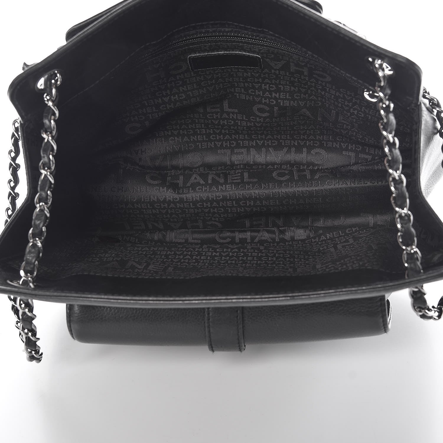 Chanel Calfskin Mademoiselle Shoulder Bag Black 5 of 20