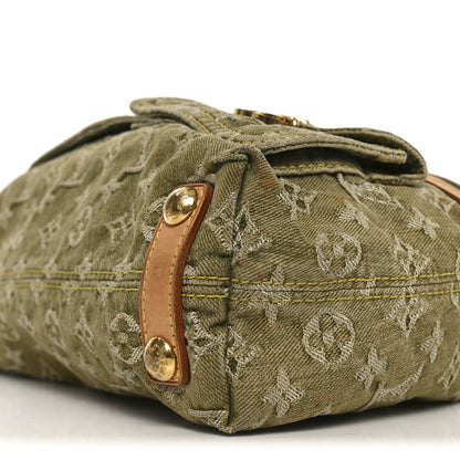 Louis Vuitton Monogram Denim Baggy PM Lichen 9 of 9