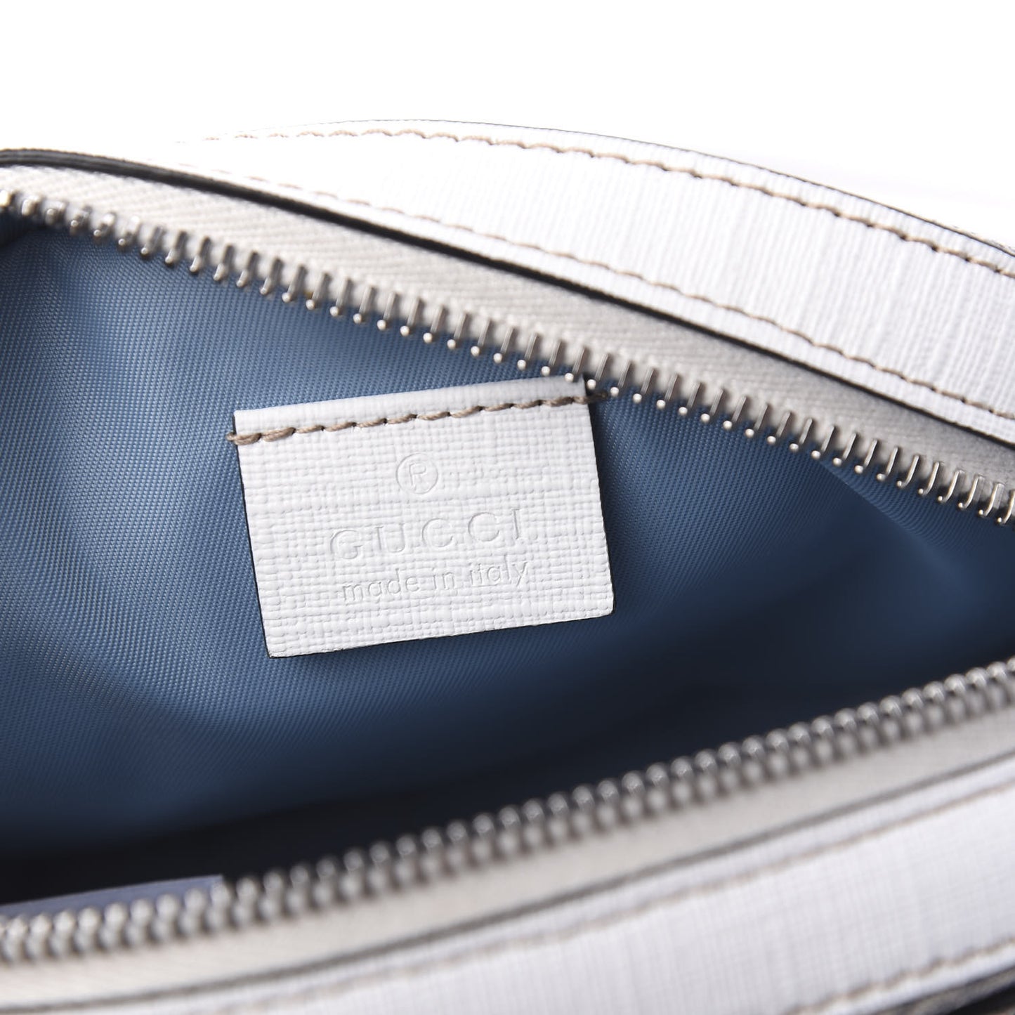 GG Supreme Monogram Childrens Octopus Messenger Bag White