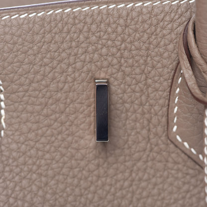 Hermes Togo Birkin 25 Etoupe 23 of 37
