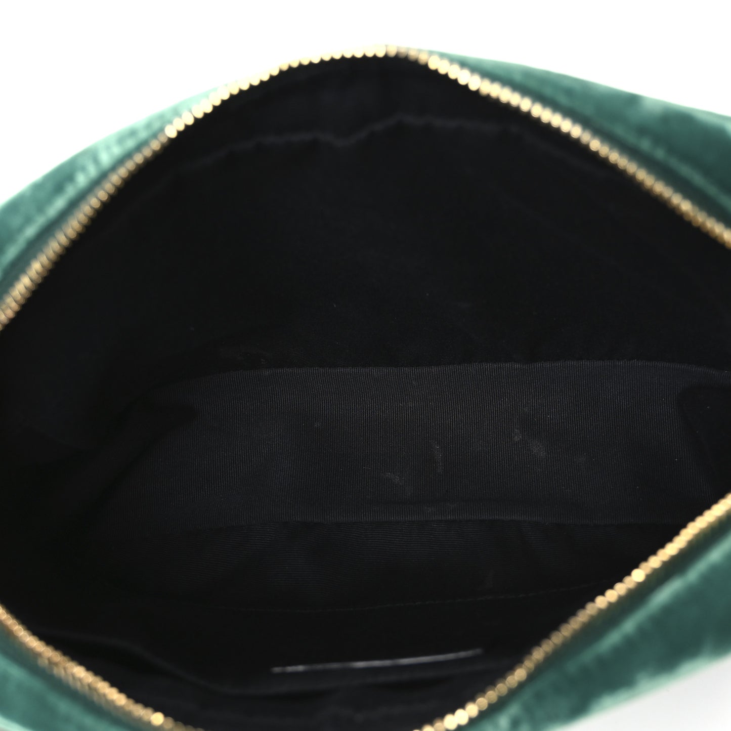 Velvet Matelasse Monogram Lou Camera Bag Deep Malachite