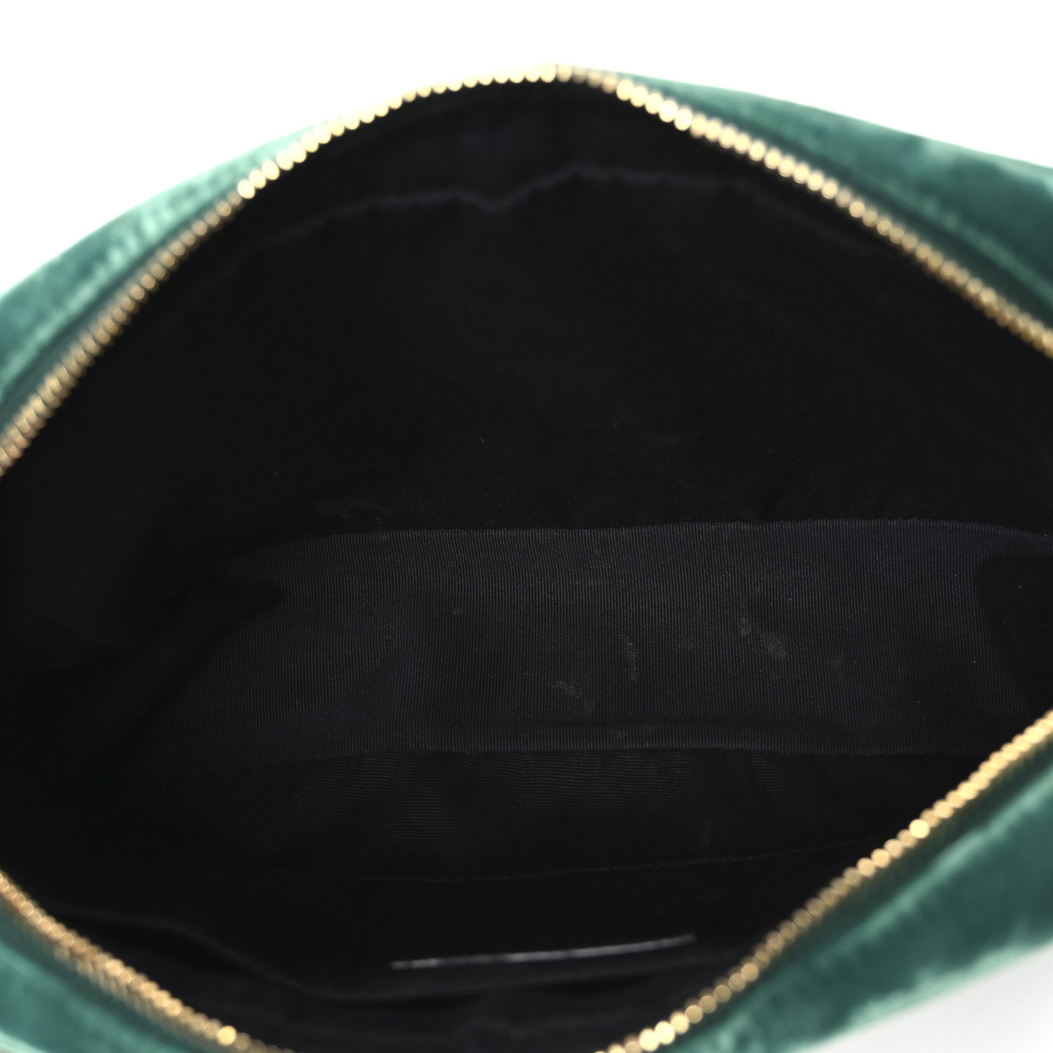 Saint Laurent Velvet Matelasse Monogram Lou Camera Bag Deep Malachite 5 of 13
