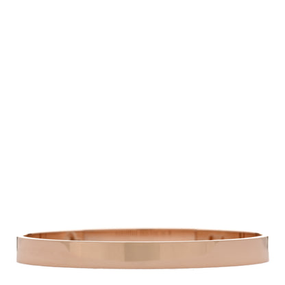 Hermes 18K Rose Gold Diamond PM Collier De Chien Bracelet SH 2 of 4