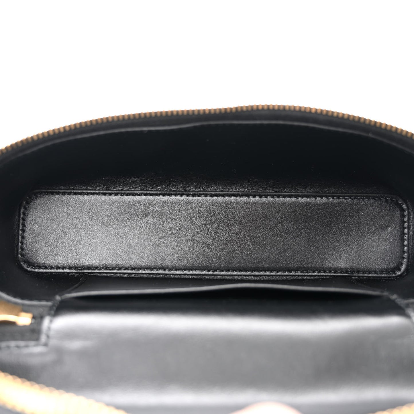 BOTTEGA VENETA Calfskin Intrecciato Bang Bang Vanity Case Black