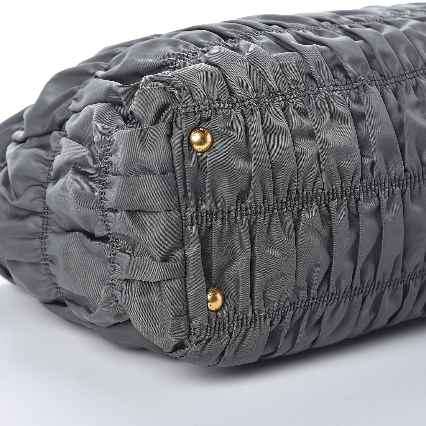Tessuto Nylon Gaufre Tote Ardesia