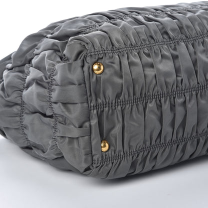 Prada Tessuto Nylon Gaufre Tote Ardesia 5 of 9