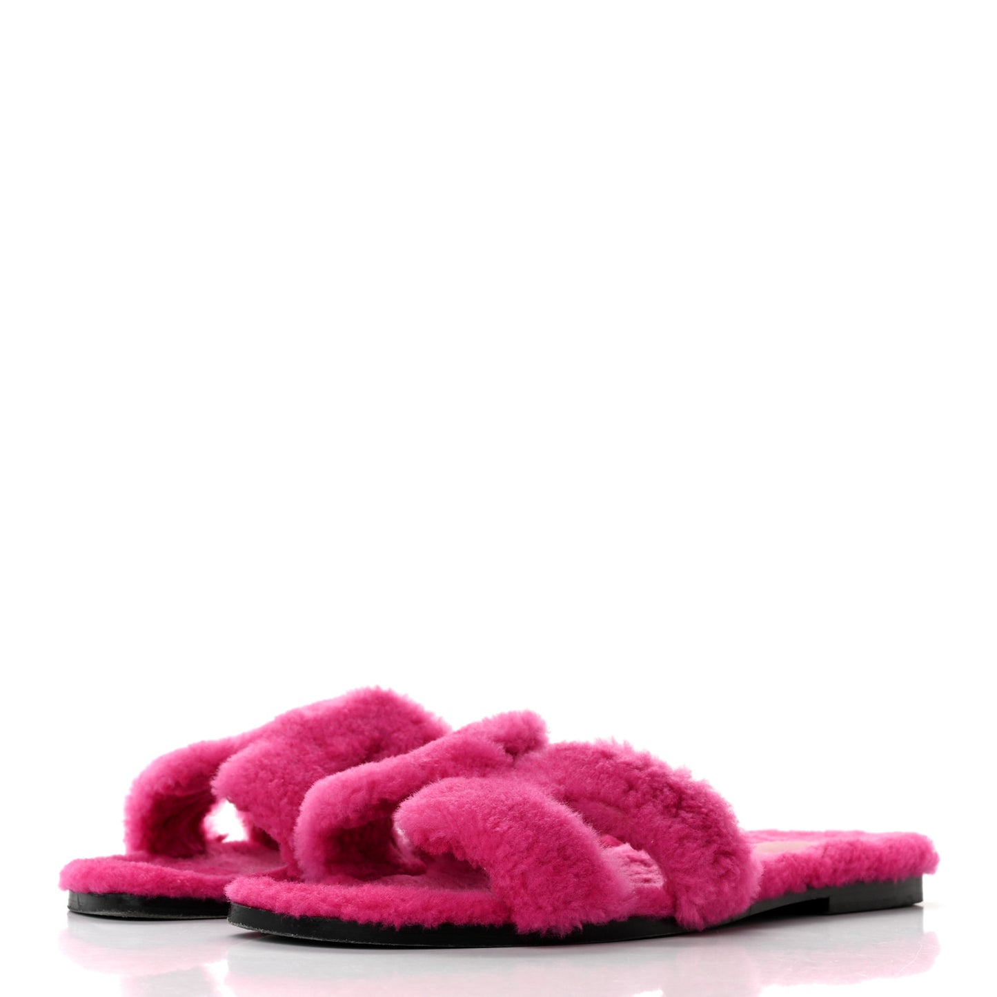 Woolskin Oran Sandals 39 Rose Fuchsia