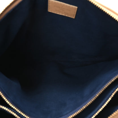 Louis Vuitton Lambskin Embossed Monogram Coussin MM Taupe 5 of 11