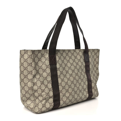 Gucci GG Plus Monogram Medium Tote Dark Brown 3 of 10
