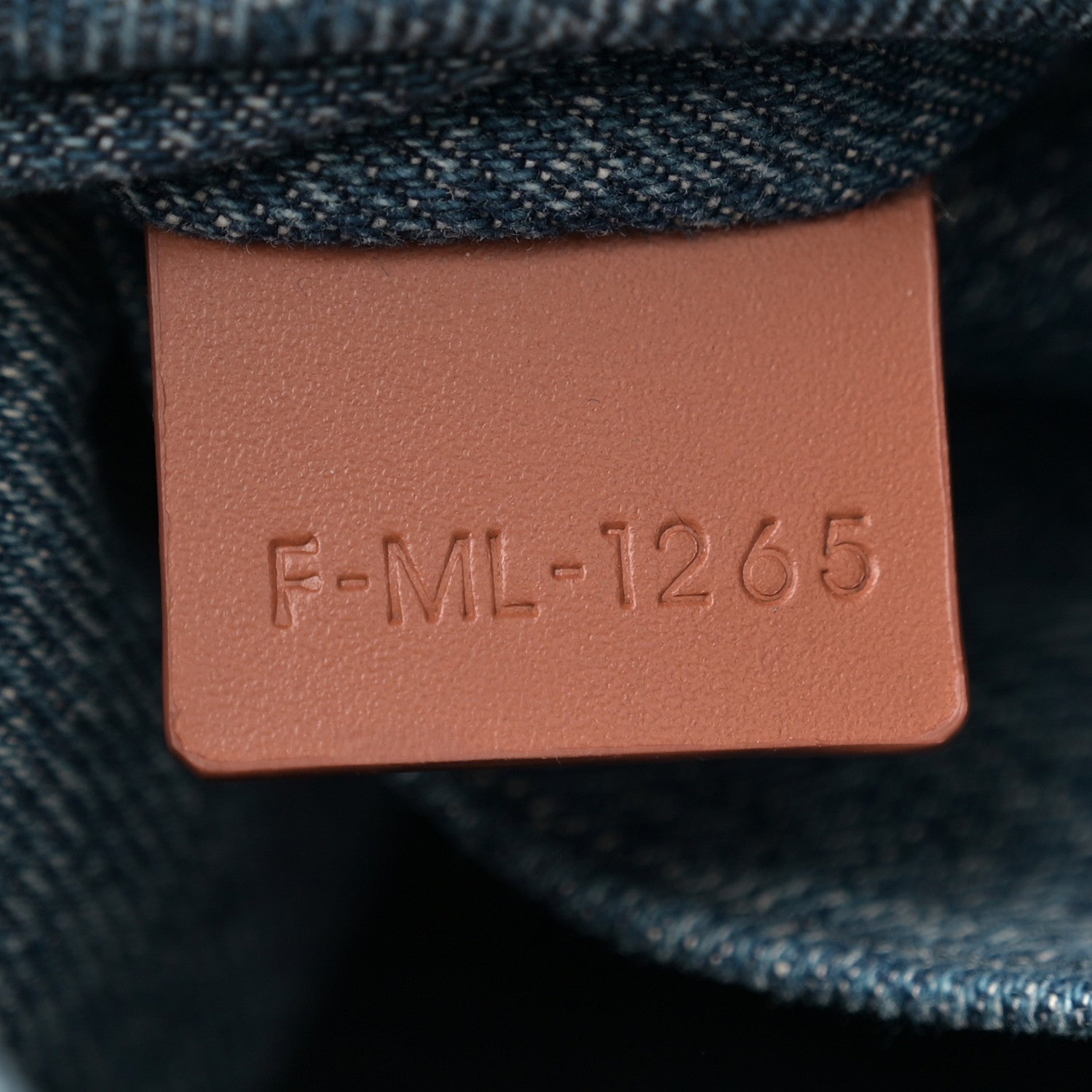 Celine Denim Large Cabas Dark Union Wash 7 of 10