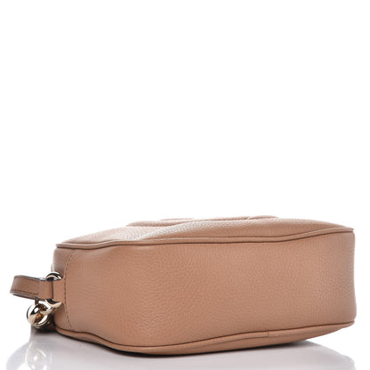 Gucci Pebbled Calfskin Small Soho Disco Bag Camelia 4 of 7
