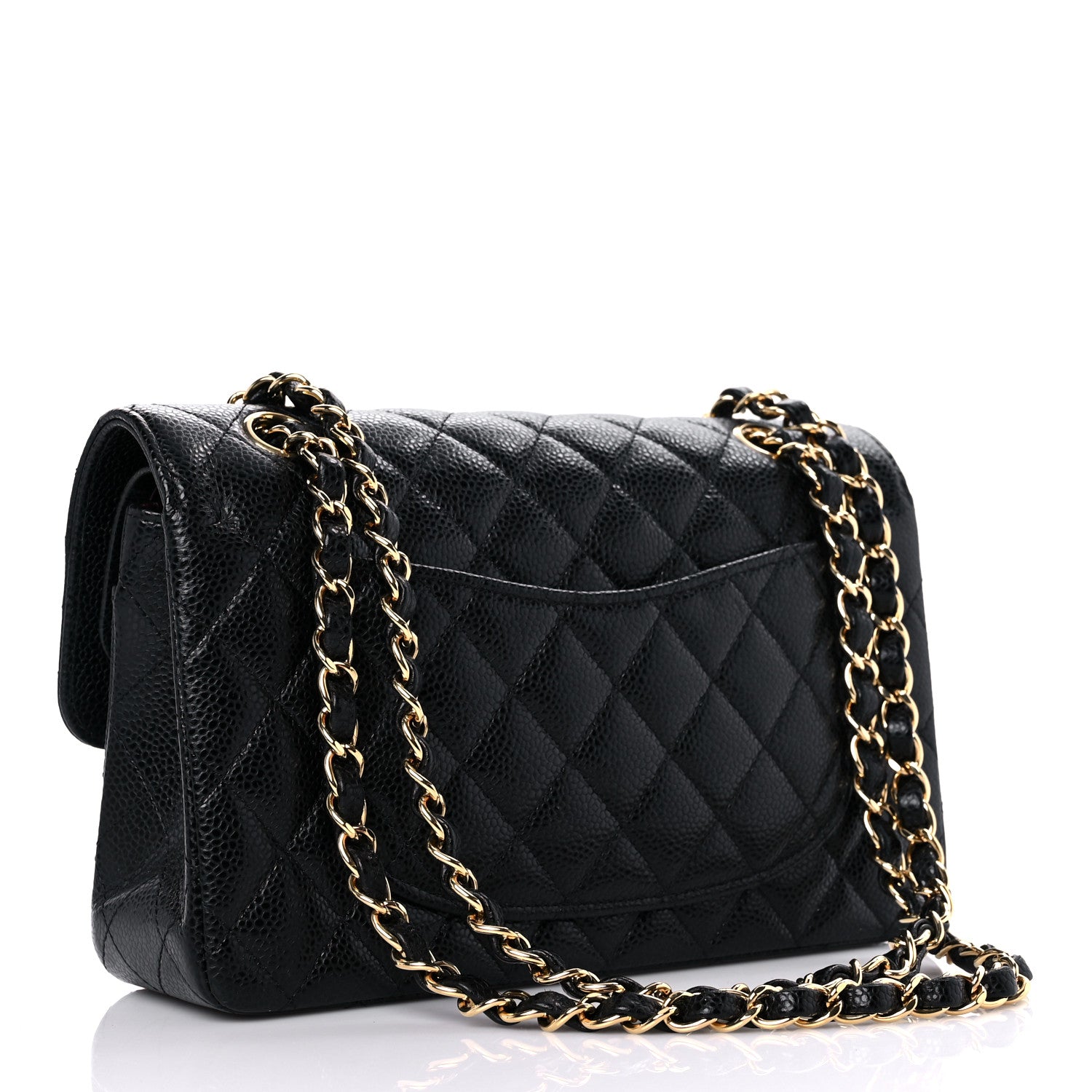 Chanel Caviar Quilted Small Double Flap Black 3 of 15